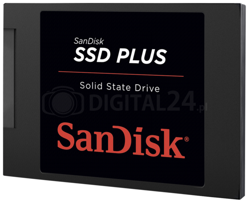 Dysk SanDisk SSD Plus           480GB R/W 535/445 MB/s SDSSDA-480G-G26