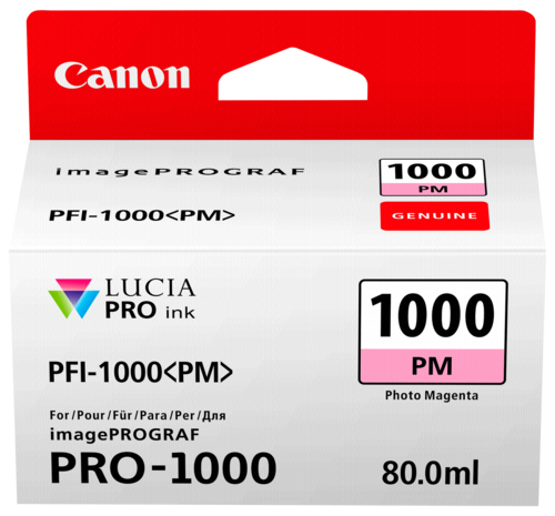 Tusz Canon PFI-1000 PM foto magenta