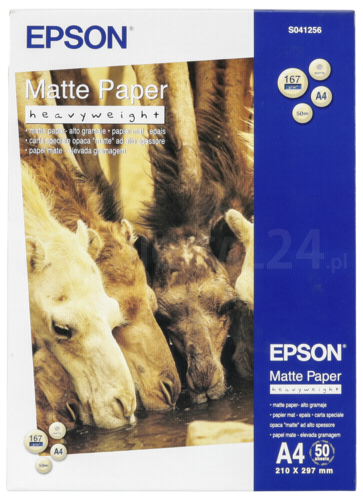 Papier Epson Heavy Weight Matte 167g A4 50 szt.