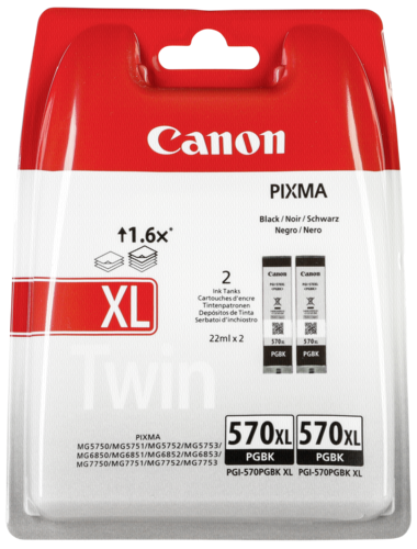 Canon PGI-570 XL PGBK czarny Twin Pack