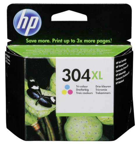 HP N9K07AE  3-kolorowe No. 304 XL