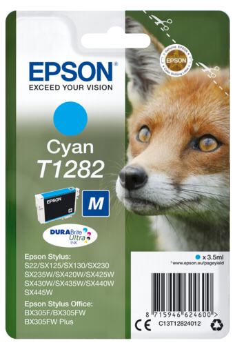 Epson  cyan DURABrite T 128           T 1282