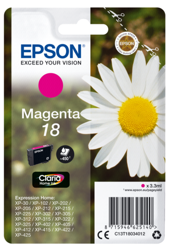 Epson ink cartridge magenta Claria Home T 180         T 1803