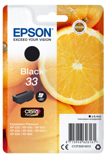 Epson ink cartridge czarny Claria Premium 33         T 3331