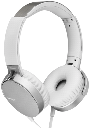 Słuchawki nauszne Sony MDR-XB550APW biały