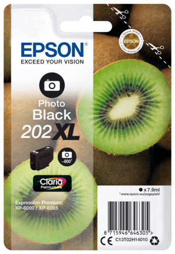 Epson  photo czarny Claria Premium 202 XL     T 02H1