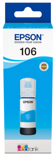 Epson EcoTank cyan T 106 70 ml               T 00R2
