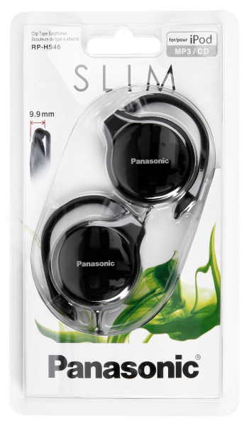 Słuchawki  nauszne Panasonic RP-HS 46 E-K czarne