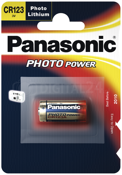 Baterie Panasonic Photo CR 123 - 100 blistrów po 1 szt