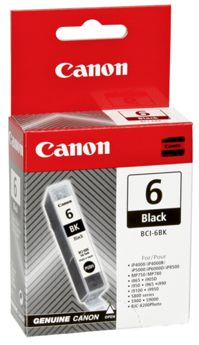 Tusz Canon BCI-6 BK czarny
