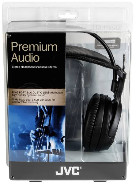 Słuchawki nauszne JVC HA-RX 900 czarne
