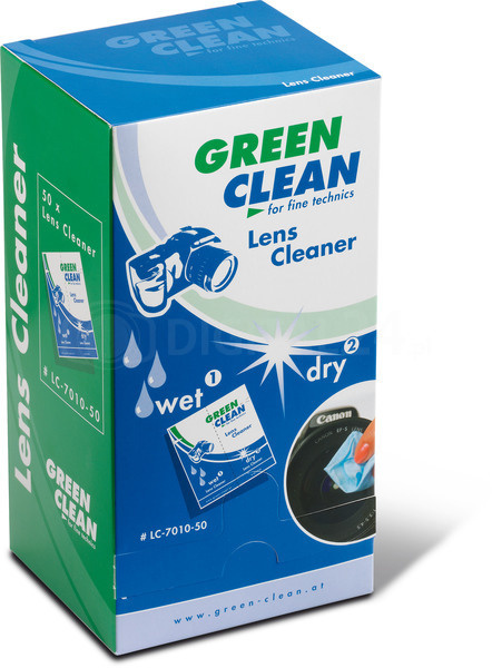 Green Clean GCLC-7010-50 Zestaw 50 sztuk do czyszczenia obiektywów