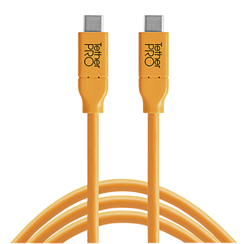 Tether Tools USB-C na USB-C 4,60m pomarańczowy 