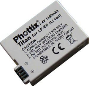 Akumulator Phottix Li-on zamiennik Canon LP-E8