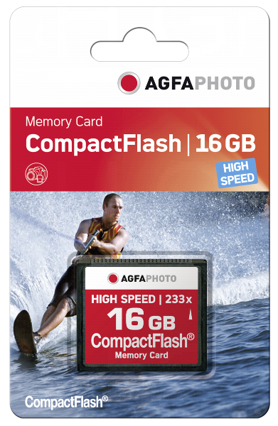 Karta pamięci AgfaPhoto Compact Flash 16GB High Speed 233x MLC