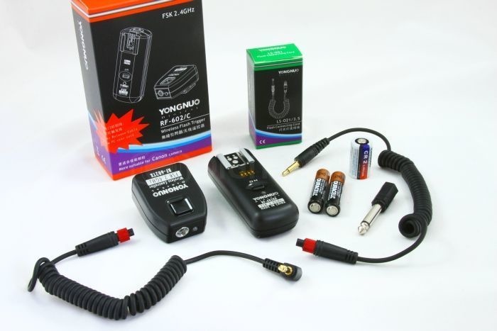 Yongnuo Kabel do wyzwalacza lamp 3-PIN 3,5mm+adapter 3,5mm na 6,25mm