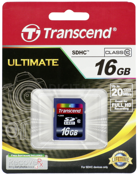 Karta pamięci Transcend SDHC 16GB Class 10 UHS I