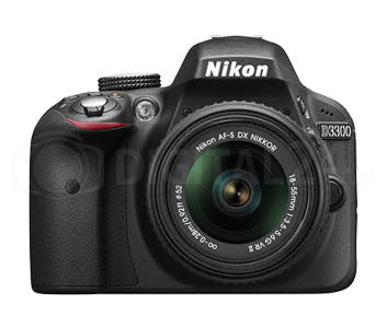 Lustrzanka Nikon D3300 Body + Nikkor AF-S DX 18-55 mm VR II