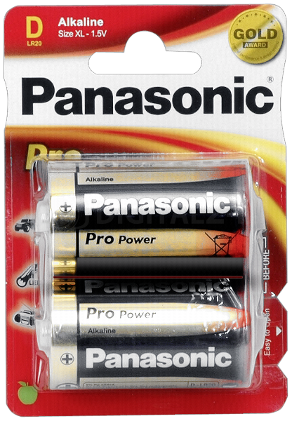 Baterie Panasonic Pro Power Mono D LR 20 - 60 blistrów po 2 szt