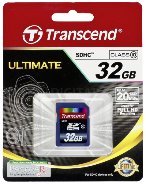 Karta pamięci Transcend SDHC 32GB Class 10 UHS I