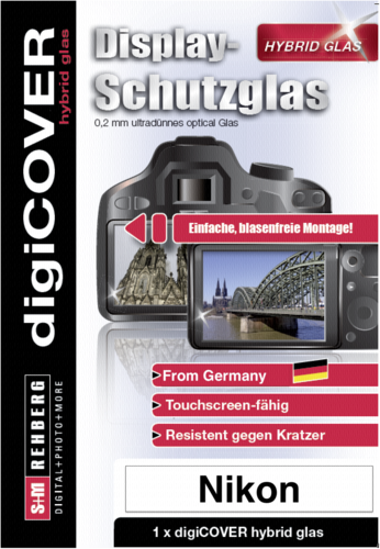 Folia ochronna digiCOVER Hybrid Glass Display Cover  Nikon Z6 Z7