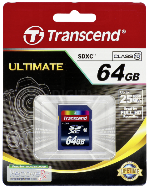 Karta pamięci Transcend SDXC 64GB Class 10 UHS I