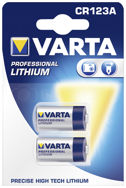 Baterie Varta Professional CR 123 A - blister 2 szt