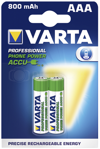 Akumulator Varta Professional NiMH 800 mAh AAA Phone Power 2 sztuki