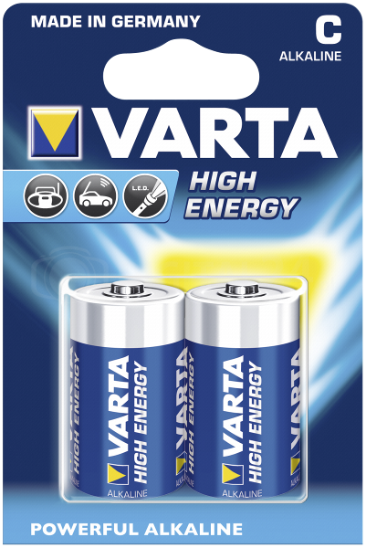 Baterie Varta High Energy C LR 14 - 10 blistrów po 2 szt