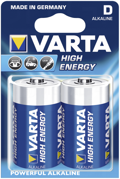 Baterie Varta D / LR 20 - 50 blistrów po 2 sztuki