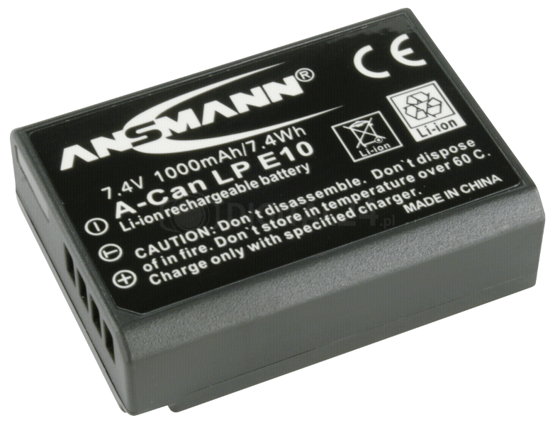 Akumulator Ansmann zamiennik Canon LP-E10