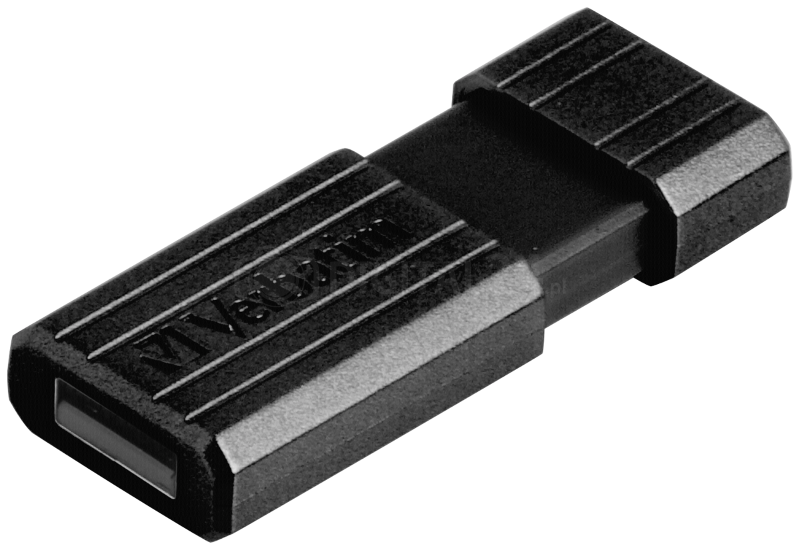 Pendrive Verbatim Store n Go Pinstripe USB 2.0 czarny 8GB