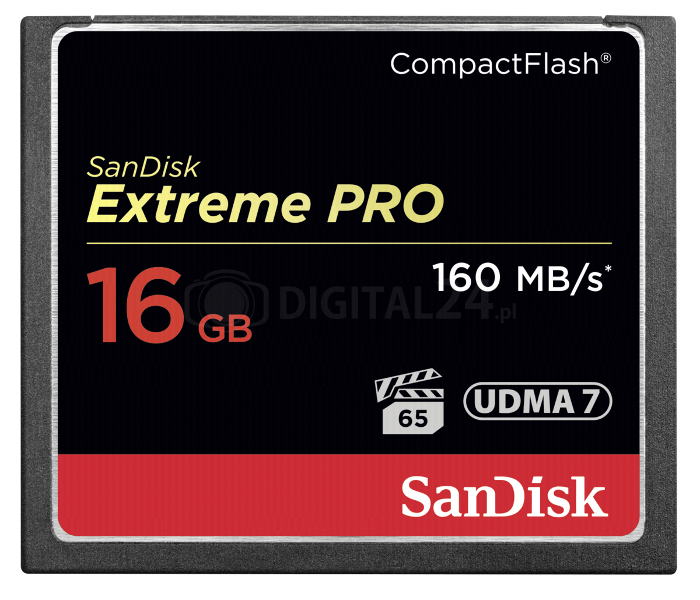 Karta pamięci SanDisk Extreme Pro CF 16GB 160MB/s