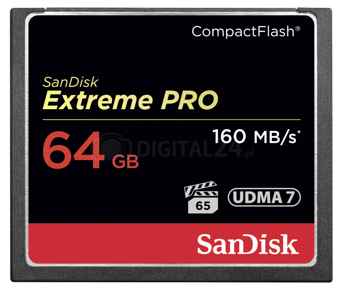 Karta pamięci SanDisk Extreme Pro CF 64GB 160MB/s