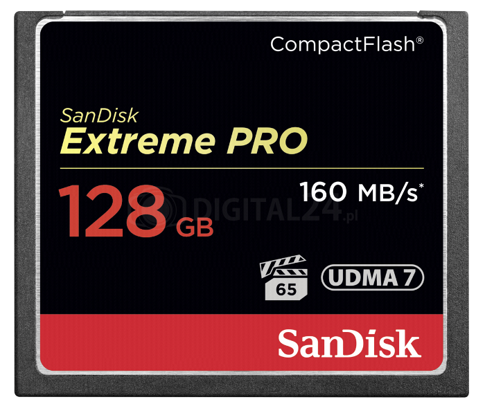 Karta pamięci SanDisk Extreme Pro CF 128GB 160MB/s