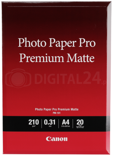 Papier Canon PM-101 Pro Premium Matte A4, 210g, 20 szt.