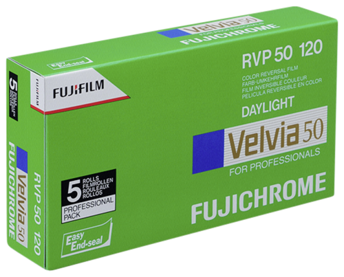 1x5 Fujifilm Velvia 50    120