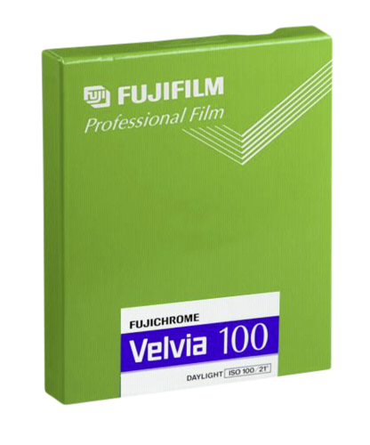 1 Fujifilm Velvia 100   4x5 20 arkuszy