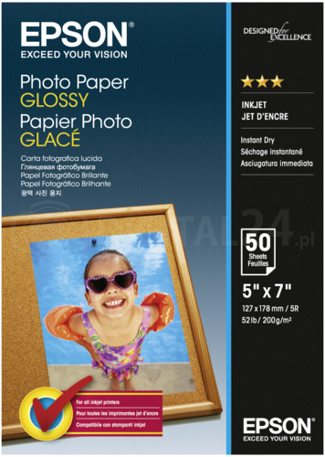 Papier Epson Photo Glossy 200g 13x18 cm 50 szt.