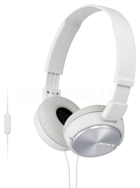 Słuchawki nauszne Sony MDR-ZX310APW białe