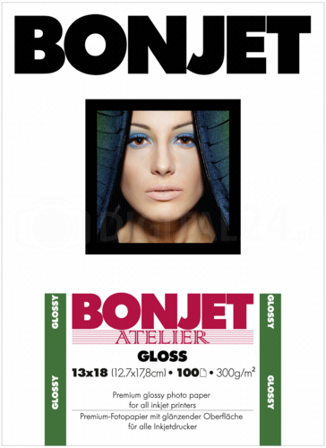 Papier Bonjet Atelier gloss 13x18 cm 300g 100 szt.
