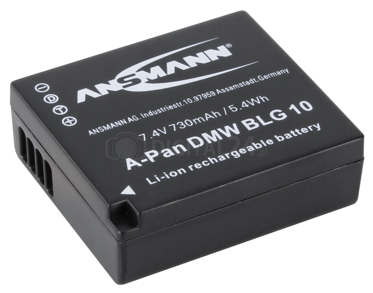 Akumulator Ansmann zamiennik Panasonic DMW-BLG10 730mAh 7,4V