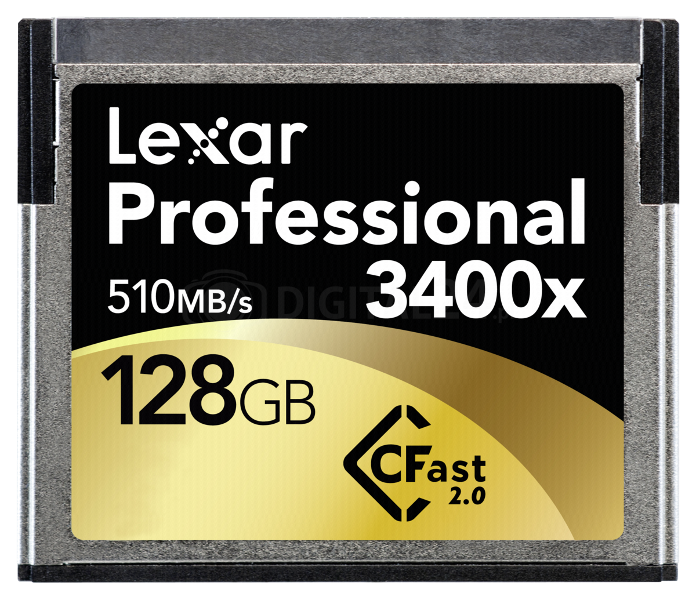 Karta pamięci Lexar CFast 2.0 128GB 3400x Professional