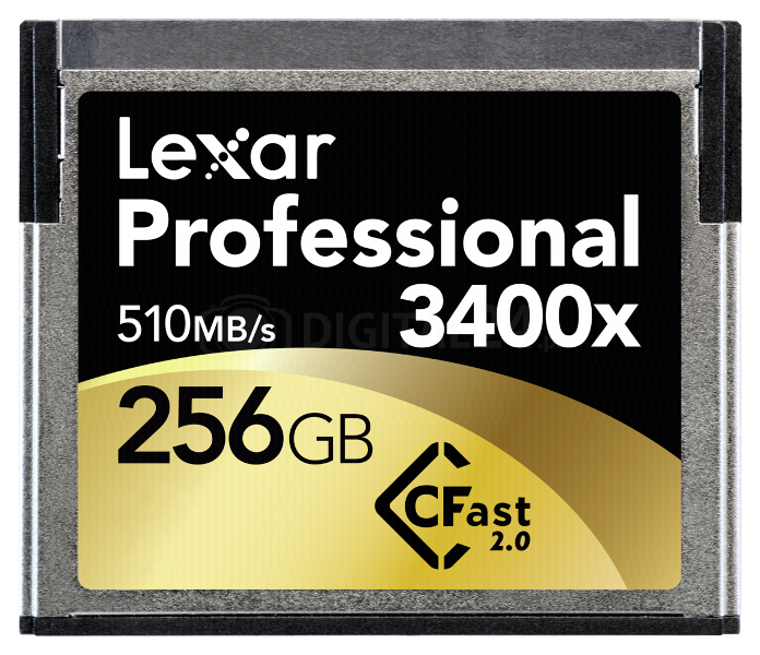 Karta pamięci Lexar CFast 2.0 256GB 3400x Professional