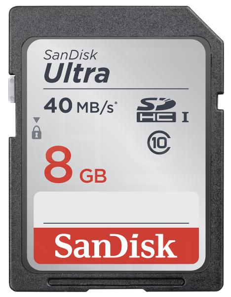 Karta pamięci SanDisk Ultra SDHC 8GB 40MB/s Class 10