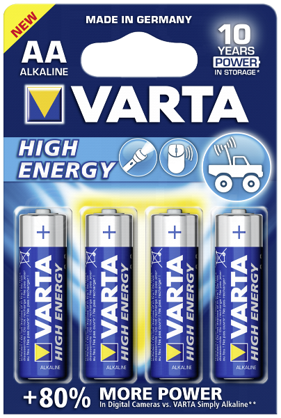 Baterie Varta AA / LR 06 - blister 4 szt