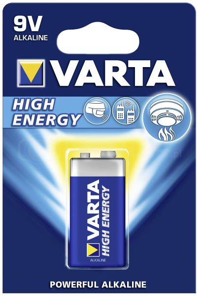 Bateria Varta 9V / 6 LR 61