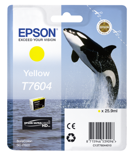 Tusz Epson T 7604 żółty