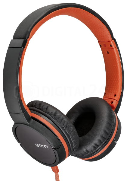 Słuchawki nauszne Sony MDR-ZX660APD pomarańczowe