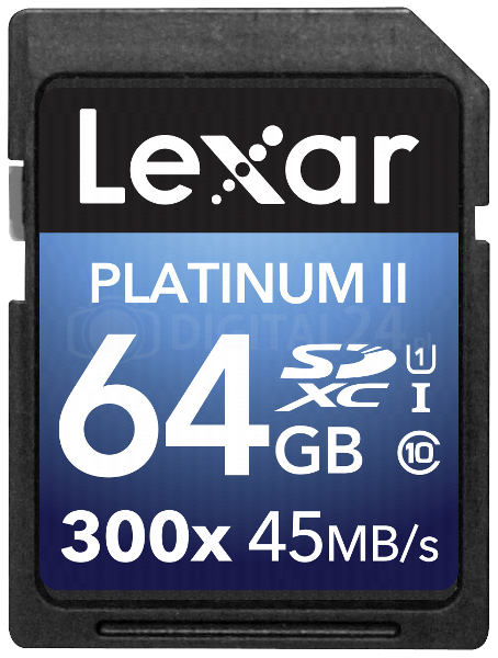 Karta pamięci Lexar SDXC 64GB 300x Premium II Class 10 UHS-I